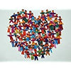 Heart People 100 Tiny Worry Dolls. 50 Boys And 50 Girls