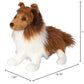 Douglas 12 Whispy Sheltie Dog Plush Stuffed Animal - Brown/White Shetland Sheepdog Toy, Soft & Cuddly for Kids