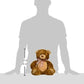 Aurora® Snuggly Bear Brown Sugar™ Stuffed Animal - Comforting Companion - Imaginative Play - 16 Inches