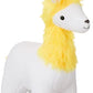 Furrendz Sunshine Llama 10'' Plush|Animal Character Soft Toy-Llama|Furry Plush|Soft & Anti Allergic Fabric|Safe For Kids|Role Pl