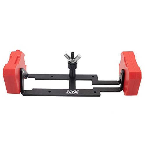 KYX Racing Metal Spare Tire Rack with ABS Fuel Tank Simulation for RC Crawler Car Axial SCX10 II 90046 Traxxas TRX-4 TRX4