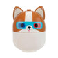 BLDR Squishmallows Reginald Corgi Building Set - Plastic, Multicolor, One Size, Model CNS0093, for Ages 8+