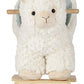 Rock My Baby Baby Rocking Horse Alpaca Llama With Chair, Plush Stuffed Animal Rocker, Wooden Rocking Toy Llama Animal Ride On Fo