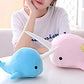 Casagood Cute Blue Narwhal Stuffed Animal Plush Toy Adorable Soft Whale Plushies Toys Stuffed Animals For Babies Kids, Toddlers