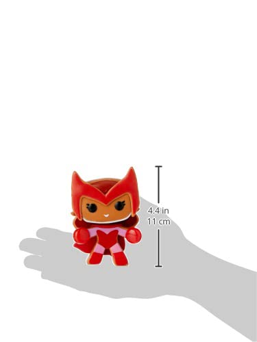 Funko Pop! Marvel Gingerbread Scarlet Witch Vinyl Figure, Standard Size, Multicolor, Model 57129