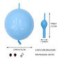 In-Jooyaa 6 Inch Latex Link Balloons 100 Pcs Quick Link Balloon For Party Decoration(White And Gold)