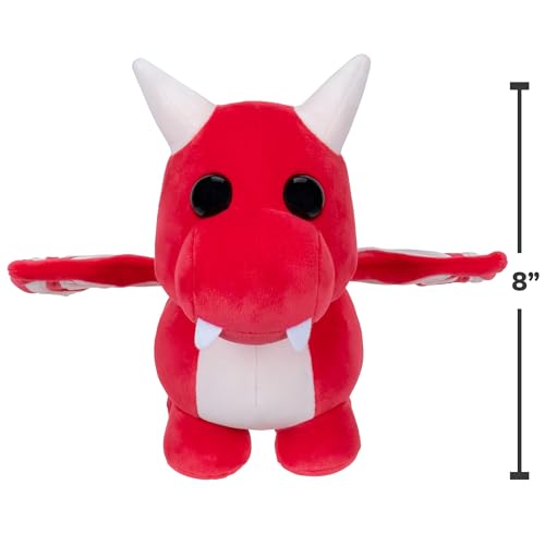 Adopt Me! Collector Plush - Dragon - Series 4 - Legendary in-Game Stylization Plush - limited availability Virtual Item Code Included - Toys for Kids Featuring Your Favorite Pet  Ages 6+