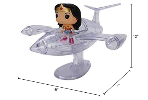 Funko Pop Rides: Dc Comics Wonder Woman Invisible Jet Action Figure