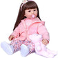 24 Inch Newborn Reborn Baby Doll Girl Clothes Accessories For 22-24 Inch Reborn Toddler Girl Dolls Clothes……