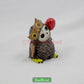 SUMMIT COLLECTION Furrybones Hootie Signature Skeleton in Brown Owl Costume with Red Lollipop
