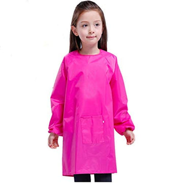 Vifine Kids Waterproof Artist Painting Apron, Children'S Art Smock, Long Sleeve Children Apron