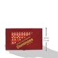 Red And White Double 6 Standard Domino Set With Matching Vinyl Case