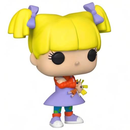 Pop! Tv: Rugrats Angelica Pickles Vinyl Figure (Bundled With Compatible Box Protector Case)