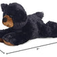 Aurora® Adorable Mini Flopsie™ Sullivan™ Stuffed Animal - Playful Ease - Timeless Companions - Black 8 Inches