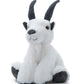 The Petting Zoo Mountain Goat Stuffed Animal Plushie, Gifts For Kids, Wild Onez Wildlife Animals, Goat Plush Toy 9 Inches