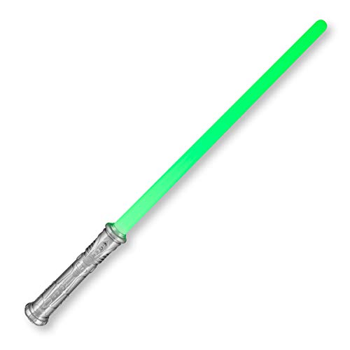 FlashingBlinkyLights LED Light Up Futuristic Saber decorative replica blade Toy Weapon with Motion Activated Sound (2-Pack)