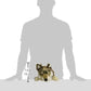 Folkmanis Gray Wolf Hand Puppet Gray/Black/White, 1 Ea