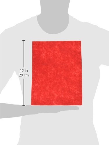 Creativity Street Felt Sheet Pack, 9" x 12", Assorted Colors, Polyester, Model CKC3904, 30 Sheets