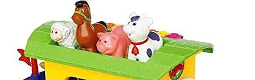 Kiddieland Noah's Ark Toy - Fun n' Play, Medium Size, Oil Pastel, Plastic, Model 31880