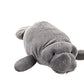 WILD REPUBLIC Cuddlekins Manatee Plush Toy, 17" Stuffed Animal, Polyester, Gifts for Kids