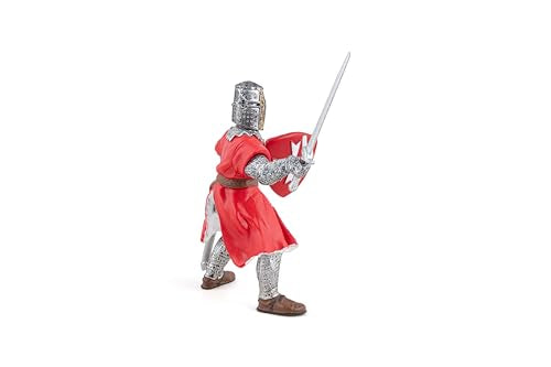 Papo -Hand-Painted - Figurine -Medieval-Fantasy -Knight Of Malta -39926 - Collectible - For Children - Suitable For Boys And Girls - From 3 Years Old