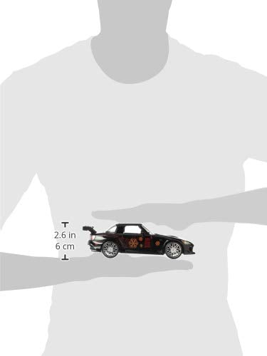 Jada Toys Fast & Furious 1:24 Johnny'S Honda S2000 Die-Cast Car, Toys For Kids And Adults, Black