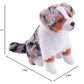 Wild Republic Rescue Dog, Australian Shepherd, Stuffed Animal, With Sound, 5.5 Inches, Gift For Kids, Plush Toy, Fill Is Spun Re