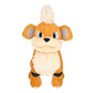 Sanei Pp97 Pokemonall Star Collection Growlithe Plush, 7'', Orange, Black