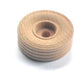 50 Wood 1 1/2 Inch Treaded Toy Wheels W/1/4 Hole