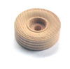50 Wood 1 1/2 Inch Treaded Toy Wheels W/1/4 Hole