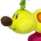 Little Buddy Super Mario Bros. All Star Collection Stuffed Plush 1593 Wiggler/Hanacha Toy, 13''', Multi-Colored