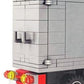 General Jim'S Black Semi Truck Building Blocks Set - 231Mm Highly Detailed Model - Realistic Black Cab, Gray And Yellow Trailer,
