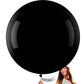Partywoo Black Balloons, 4 Pcs 36 Inch Large Matte Black Balloons, Big Black Balloons For Balloon Garland Or Arch As Party Decorations, Birthday Decorations, Retirement Party Decorations, Black-Y18