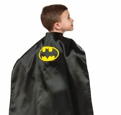 ADORQ DC Comics Deluxe Satin Batman Cape, one size fits all