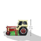 M. Cornell Importers 6851 Case Red Tractor Bank
