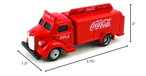 Motor City Classics | Coca-Cola 1947 Bottle Truck (Red) | 1:87 Scale Model Diecast Collectible | 440537
