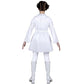 Star Wars Princess Leia Official Youth Halloween Costume - Hooded Dress With Belt And Wig (M) Multi
