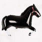 Burton & Burton Betallic Black Horse Shaped Jumbo Foil Balloon