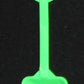 Small Toy Plastic Shovels Lime, 24 Pack, 7 Inches Tall, 24 I Dig You Stickers
