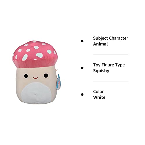 Squishmallow Official Kellytoy Plush 8 Inch Squishy Stuffed Toy Animal (Malcolm The Mushroom)