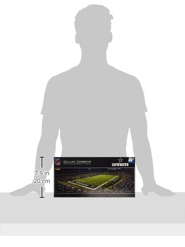 Masterpieces 1000 Piece Sports Jigsaw Puzzle - Nfl Dallas Cowboys Endzone View Panoramic - 13''X39''