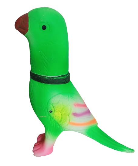 ZOKCY Green Parrot Toy for Kids with Chu Chu Sound, Hand Punching Sound, Age 25, Pack of 1 Pcs