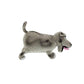 MerryMakers Walter the Farting Dog Plush Toy, 8-Inch, Grey, Model 1455, Soft Plush Material
