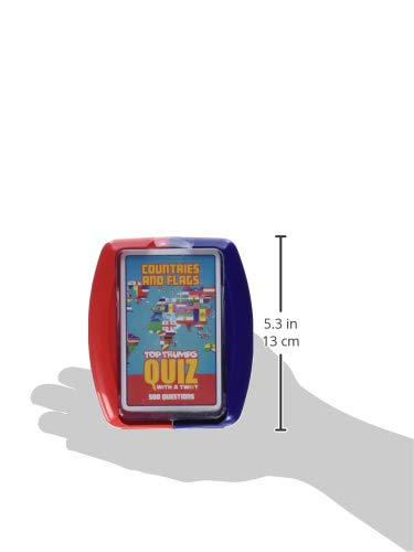 Top Trumps Countries and Flags Quiz Game  500 questions to test your knowledge and memory on countries  continents  cultures and flags  educational gift and toy for ages 8 plus