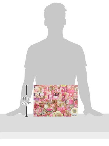 Cobble Hill Pink Jigsaw Puzzle (1000 Piece)