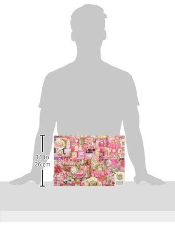 Cobble Hill Pink Jigsaw Puzzle (1000 Piece)