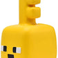 Just Toys LLC Minecraft Dungeons Key Golem Mega SquishMe - Small Yellow Polyurethane Plush Toy, Model JT3670KG