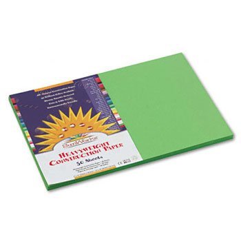SunWorks Construction Paper PAPER,CNST,12X18,50PK,BRG VENTURECT (Pack of30)