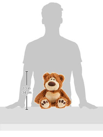 Gund Ramon Teddy Bear Plush, 18" Brown Soft Toy, Model 4050558