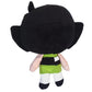 Cnrplat Powers Movie Puffs Doll Cartoons Game Plush Cute Anime Toy Best Gifts For Fans Doll For Kids 8'' (Powers Movie Puff Plush 8'' Black Hair)
